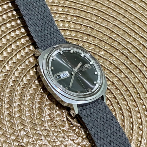 Seiko 6119-6003 Vintage watch used, gray