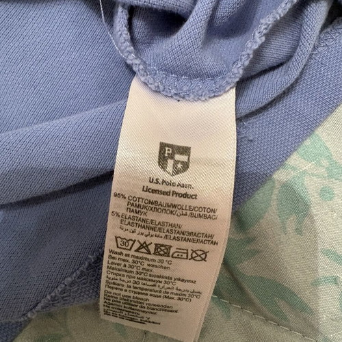 U.S. Polo Assn. polo shirt, blue, size S