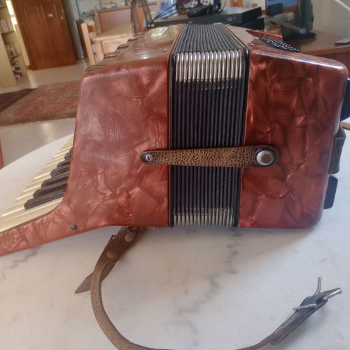 Firotti Accordion used with signs of wear, educational model