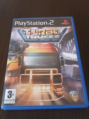 Turbo Trucks PlayStation 2 game slightly used with manual