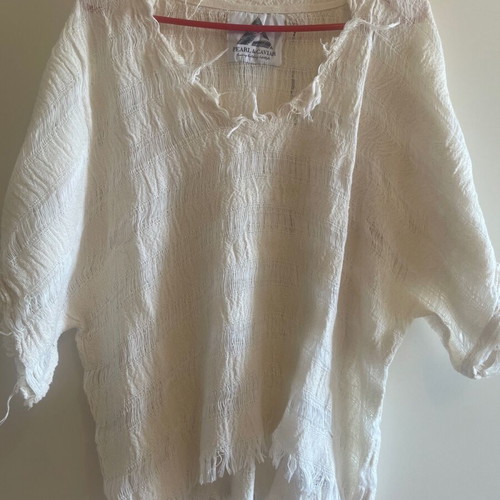 Pearl and Caviar boho blouse like new, one size