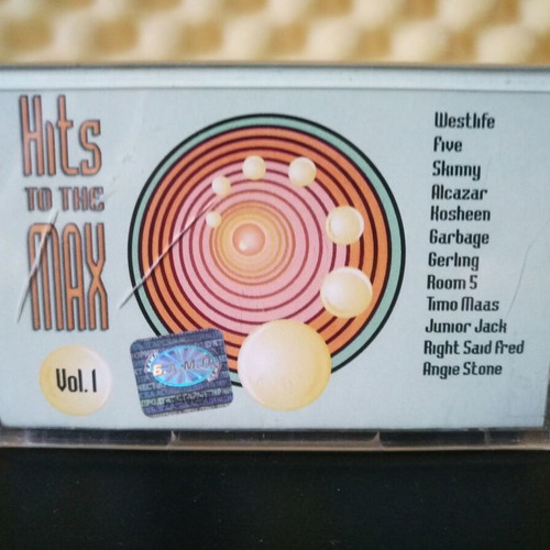 Hits to the max vol. 1 used audio album cassette