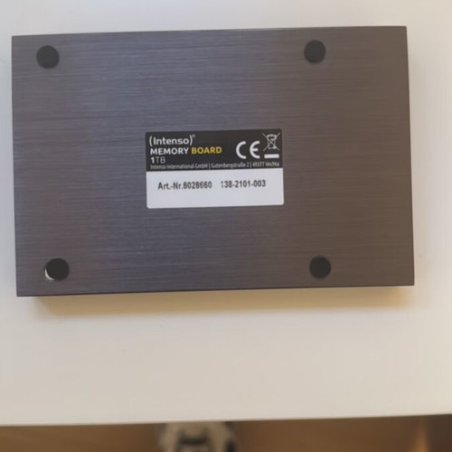 Intenso memory board 1TB like new, USB 3