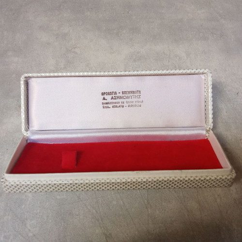 Collectible watch case from 1950s used