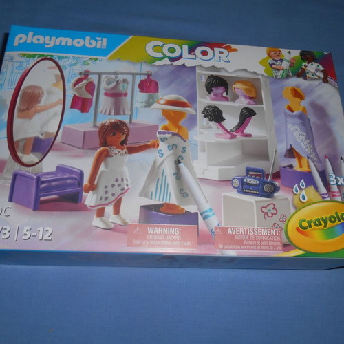 Playmobil 71373 Color wardrobe new with markers