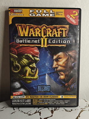 Warcraft II Battle.net Edition Double CD used, PC strategy game