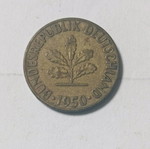 Νόμισμα 5 pfenning μεταχειρισμένο 1950 G