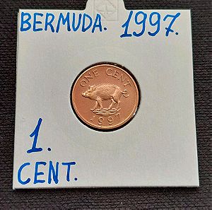 BERMUDA. 1 CENT 1997.