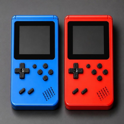 Retro Portable Console with 400 Built-in Games, New