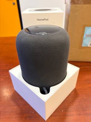 Apple HomePod Smart Ηχείο Gen1 EU Plug σαν καινούργιο, μαύρο