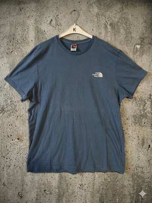 The North Face T-shirt XL like new, cotton, blue