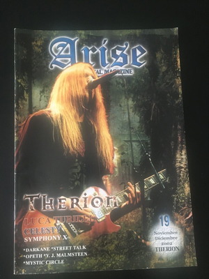 Arise Magazine #19 2002 metal magazine like new
