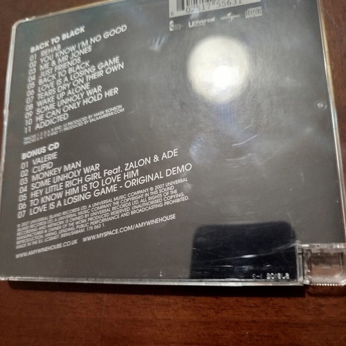 Amy Winehouse Back To Black Deluxe Edition 2CD like new