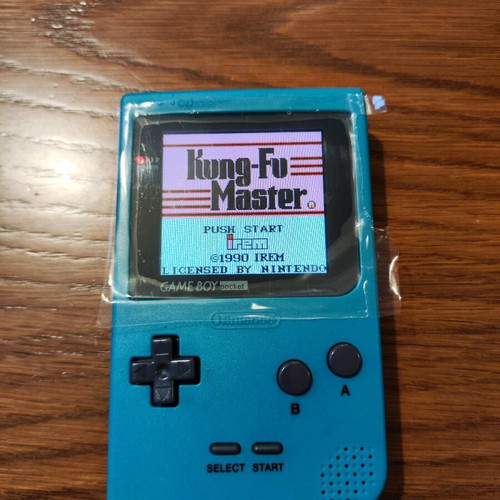 Nintendo Game Boy Pocket refurbished with color IPS screen