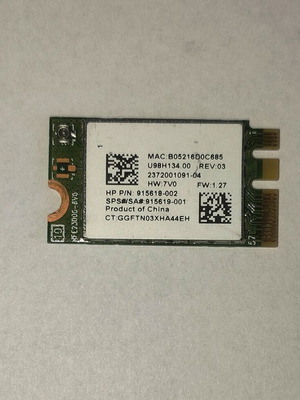 Realtek RTL8723DE wifi card for laptop like new