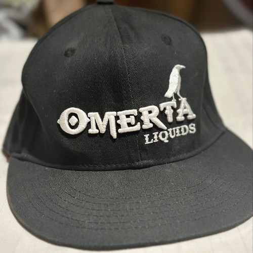 Omerta Liquids hat used, black, size M
