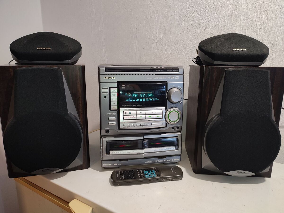 Aiwa Nsx-av520 Hi-Fi system used, radio… - € 60,00 - Vendora.cy