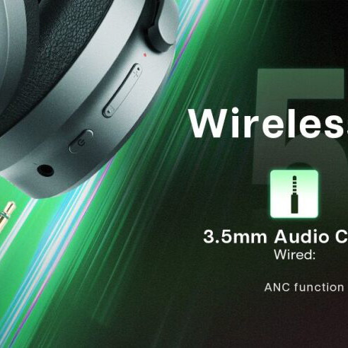 Kiwi Ears Ardor Audiophile Bluetooth Headphones new with ANC