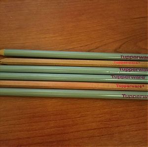 6 συλλεκτικά μολύβια της Tupperware