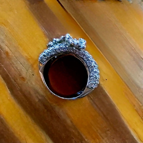 Jools statement ring used with butterflies and sparkling stones