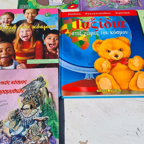 Reading books used, 47 pieces, fairy tales and interactive