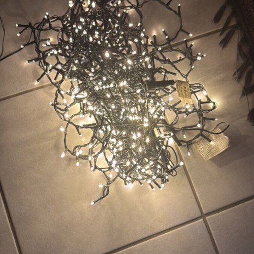 Christmas lights new, 600 bulbs, 20 meters