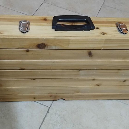 Τραπέζι κάμπινγκ με 4 ξύλινα καθίσματα καινούργιο, πτυσσόμενο φορητό