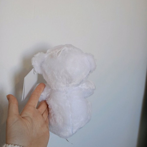 White teddy bear brand new