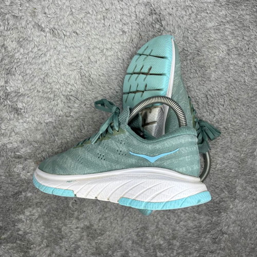 Hoka One One Cavu 3 women's sports shoes like new, turquoise, size 37