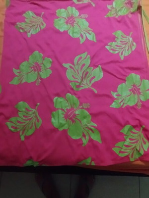 Modern pareo, knee-length