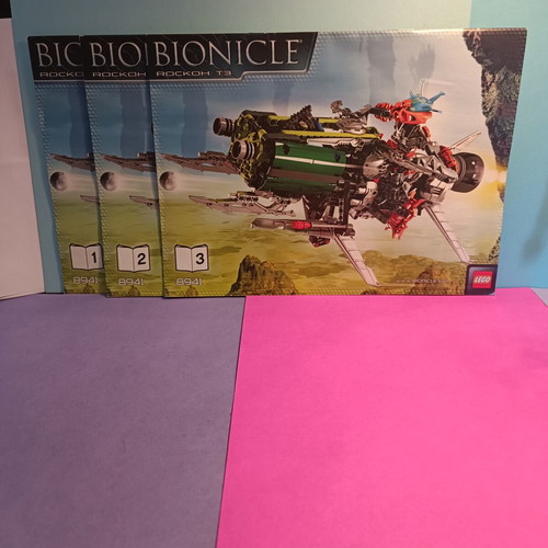Lego Bionicle Retired Rare Set 8941 Rockoh T3 used