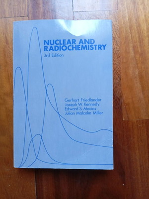 Nuclear and Radiochemistry book like new, Greek edition
