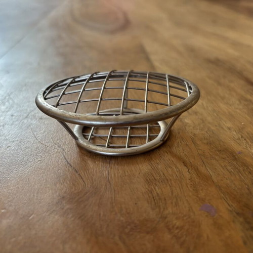 Metal Flower Frog Like New