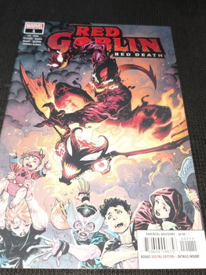 Red Goblin Marvel comic