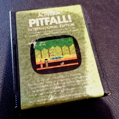 Pitfall Atari 2600 cartridge