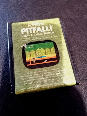 Pitfall Atari 2600 cartridge