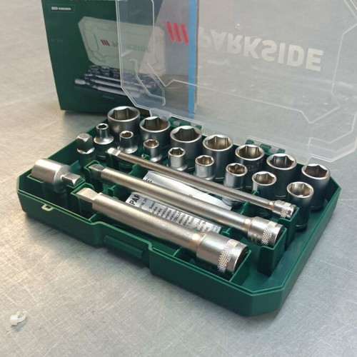 Parkside socket set 20 pieces new sealed