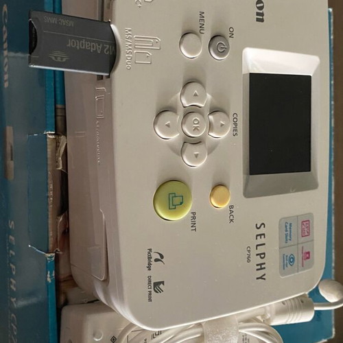 Canon Selphy CP760 mini photo printer like new