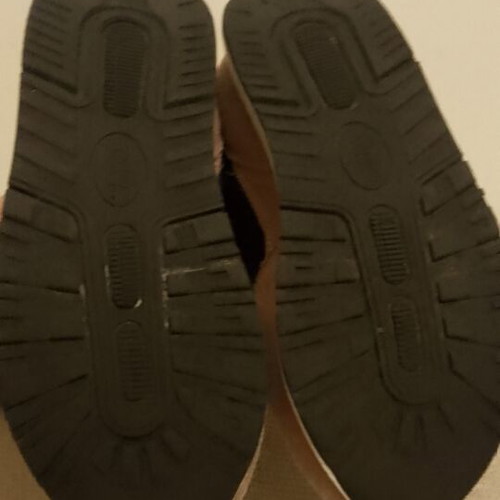Us Polo Athletic Shoes for Girls size 27 like new, beige and blue
