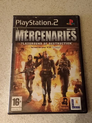 Mercenaries παιχνίδι PlayStation 2 μεταχειρισμένο, χωρίς το βιβλίο του