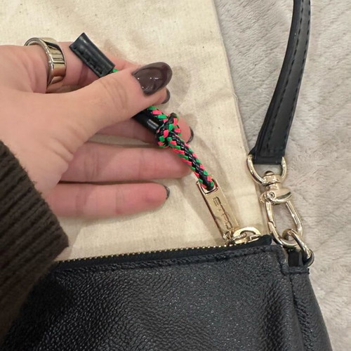 Etro shoulder bag like new, black with colorful pattern