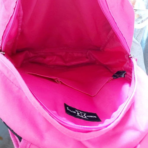 School bag for girls, pink