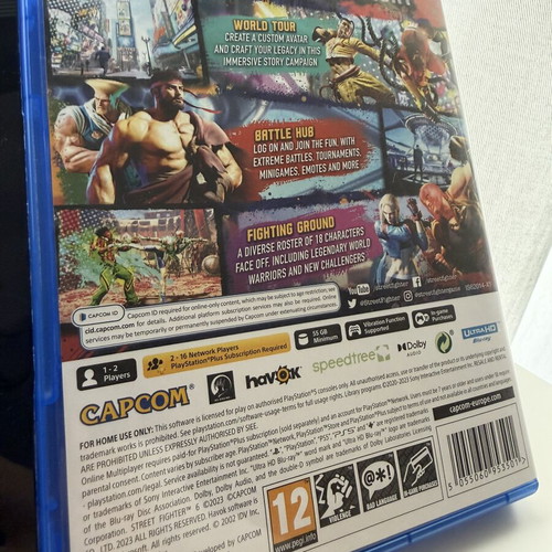 Street Fighter 6 PlayStation 5 game like new
