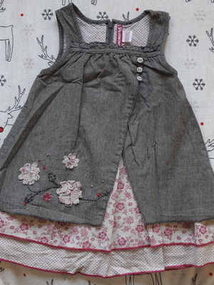 Βρεφικό φόρεμα Orchesta μεταχειρισμένο, 100% cotton, για 23 μηνών