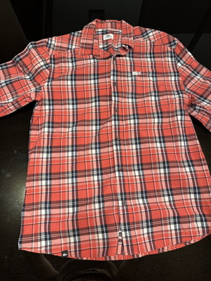 Lacoste shirt new, red, size M