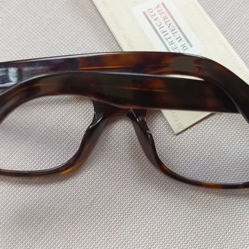 Giorgio Armani eyeglass frame new with brown case