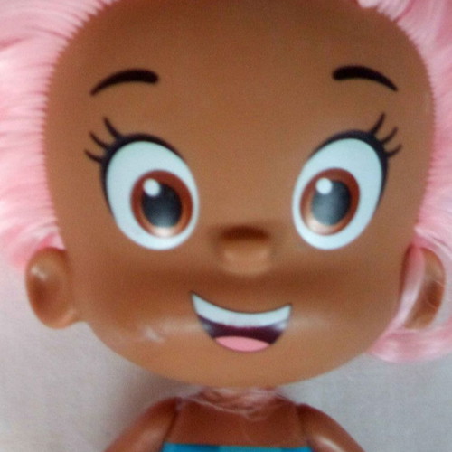 Bubble Guppies Bath Doll mermaid used, height 22 cm