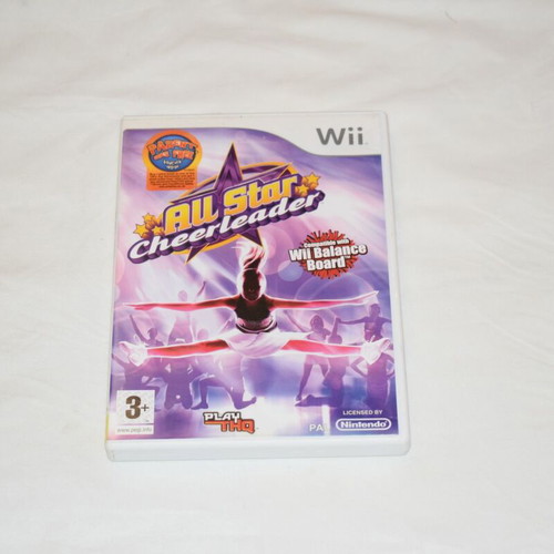 All Star Cheerleader Nintendo Wii game used