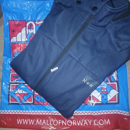 Scandinavian Explorer 71 10 21 men's jacket 5XL blue new with fleece lining