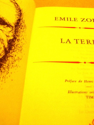 Emile Zola La Terre new book in Greek